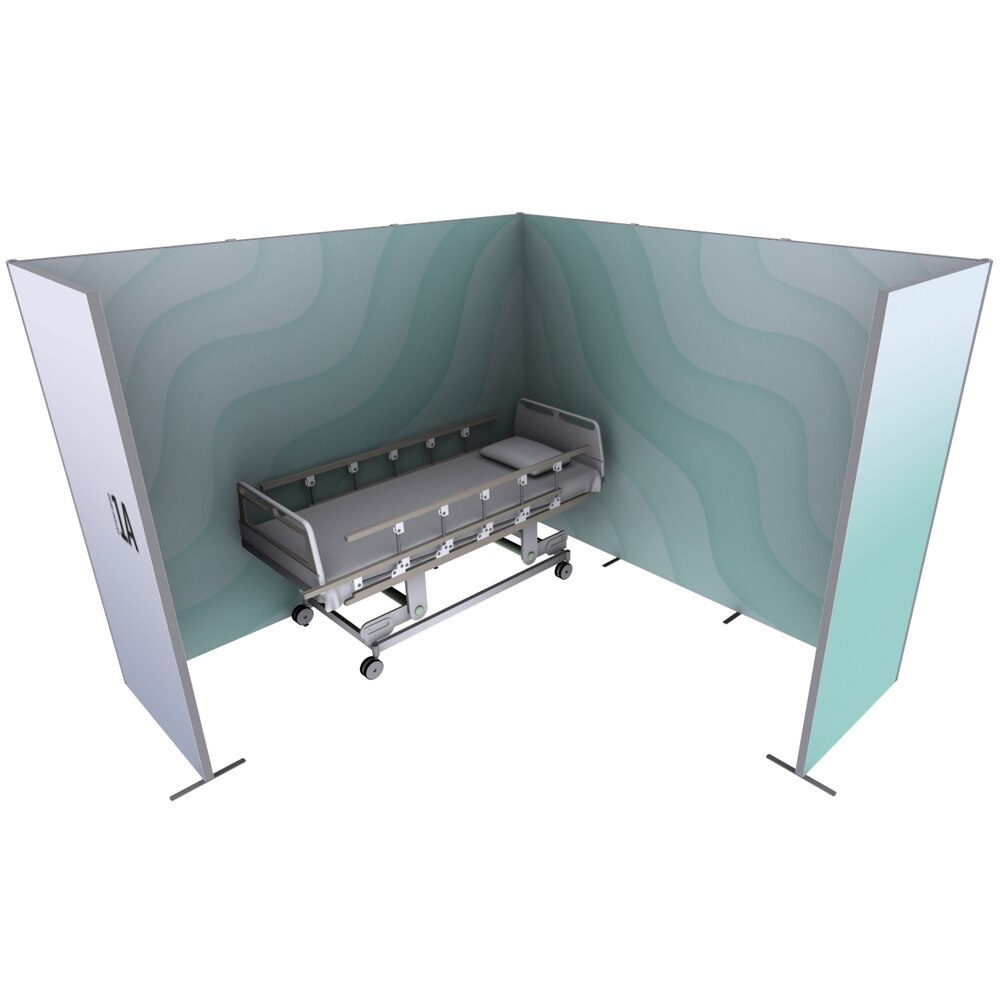 QSEG Isolation Room — Single Isolation Room / Full Custom Print